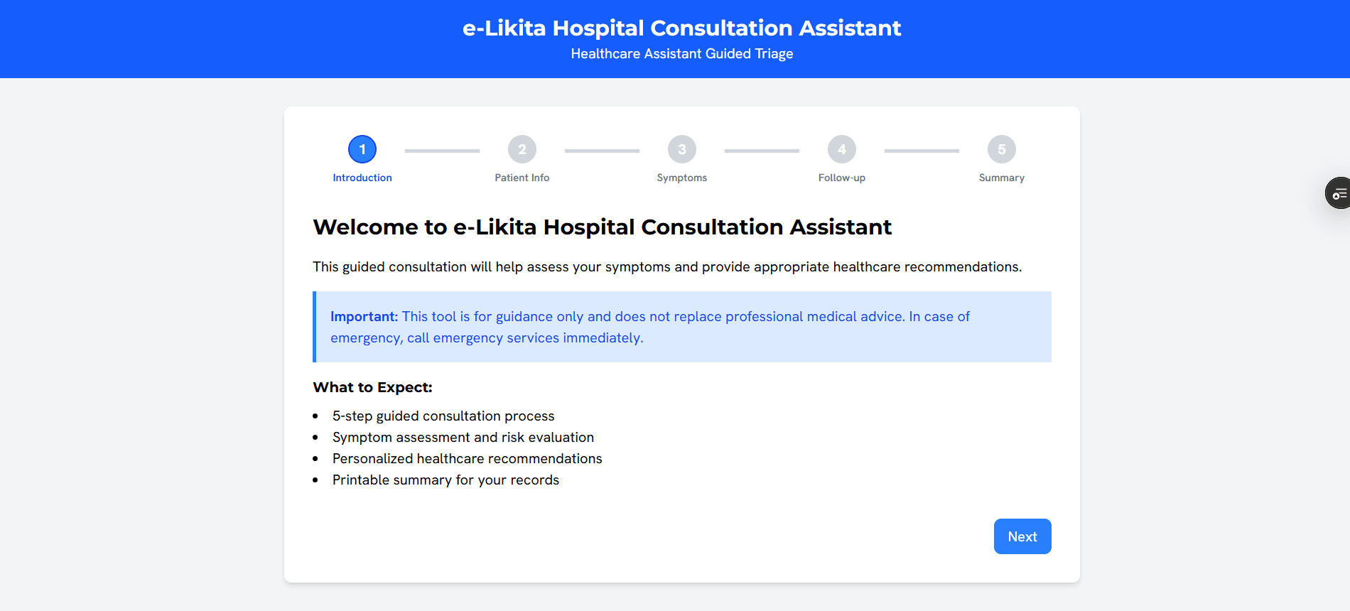 e-Likita screenshot